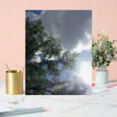 Blau-Himmel im Akrylsigndesign Acrylschild (Hochzeit)