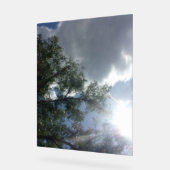 Blau-Himmel im Akrylsigndesign Acrylschild (Winkel)