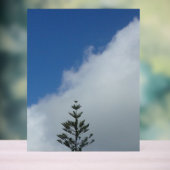 Blau-Himmel im Akrylsigndesign Acrylschild (Neutral)