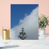 Blau-Himmel im Akrylsigndesign Acrylschild (Hochzeit)