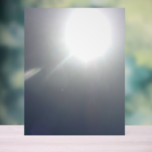 Blau-Himmel im Akrylsigndesign Acrylschild (Neutral)