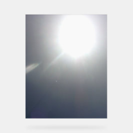 Blau-Himmel im Akrylsigndesign Acrylschild