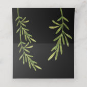 | Blau | Hochzeitsempfang Platzkarte (Innenseite Aufgefaltet)