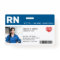 Blau | Hospital Medical Employee Foto ID Abzeichen