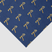 Blau, Imitate Gold 7. (7.) Event Tissue Paper Seidenpapier (Ausschnitt)