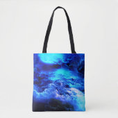 Blau in den Wolken Tasche (Vorderseite)