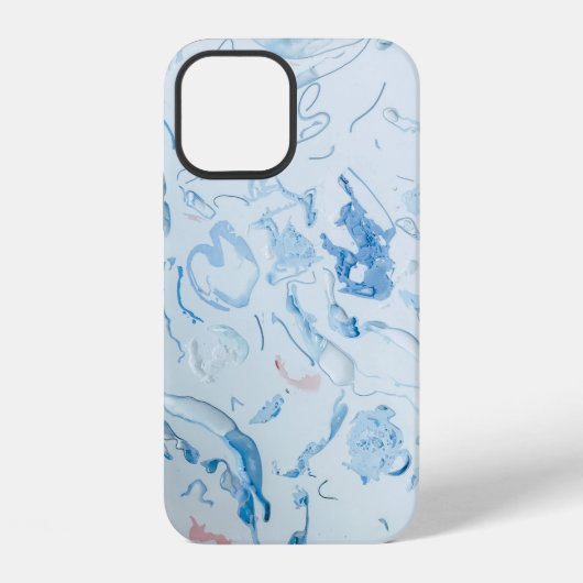 Blau iPhone Hülle (Rückseite)