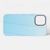 Blau iPhone Hülle (Rückseite (Horizontal))