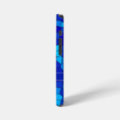 BLAU iPhone HÜLLE (Linke Seite)