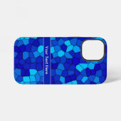 BLAU iPhone HÜLLE (Rückseite (Horizontal))