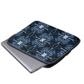 Blau ist meine Liebe... Laptopschutzhülle (Vorne Knopf)