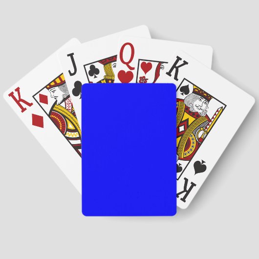 Blau JUMBO Spielkarten (Rückseite)