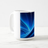 Blau Kaffeetasse (Vorderseite Links)