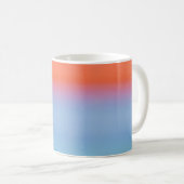 Blau Kaffeetasse (VorderseiteRechts)