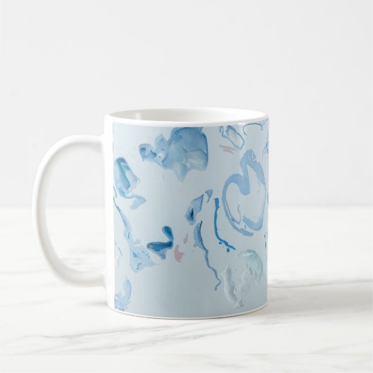 Blau Kaffeetasse (Links)