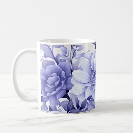 Blau Kaffeetasse (Links)