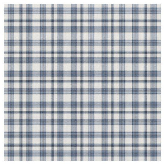 Blau Kariert 1 Stoff (Nahaufnahme)