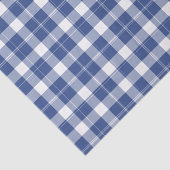 Blau Kariert für Hanukkah Holiday Tissue Paper Seidenpapier (Ausschnitt)