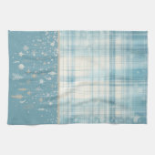 Blau Kariert Geschirrtuch (Horizontal)