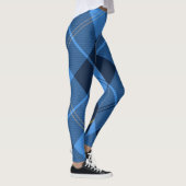 blau kariert leggings (Rechts)