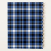 Blau Kariert Planer (Rückseite)