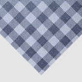 Blau Kariert Seidenpapier (Ausschnitt)