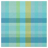 Blau Kariert von Shirley Taylor Stoff (Nahaufnahme)