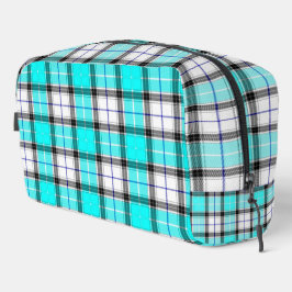 Blau Kariert Waschbeutel