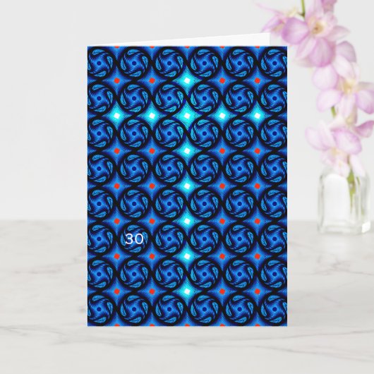 Blau Karte (Orchidee)