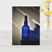 Blau, Karte (Gelbe Blume)