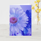 Blau Karte (Gelbe Blume)