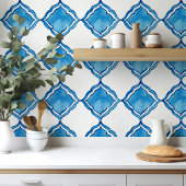 Blau-Keramik-Kachel aus mediterranem Kunsthandwerk Fliese