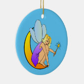 BLAU KERAMIK ORNAMENT (Rechts)