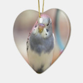 Blau Keramik Ornament (Links)