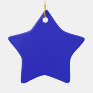 Blau Keramikornament