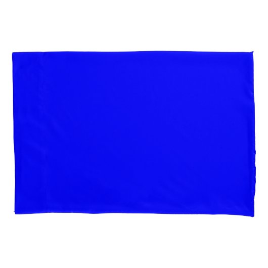 Blau Kissenbezug (Vorderseite)