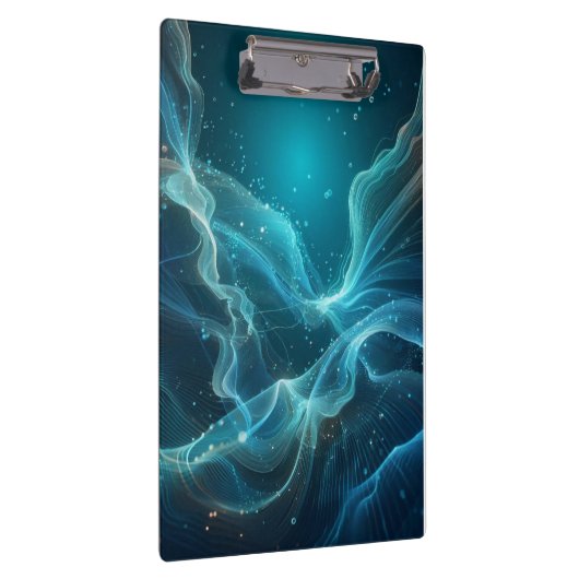 Blau Klemmbrett (Rechts)