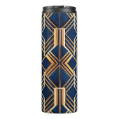 BLAU & KUPER ART DECO-MUSTER THERMOSBECHER (Rückseite)