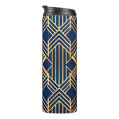 BLAU & KUPER ART DECO-MUSTER THERMOSBECHER (Nach rechts gedreht)