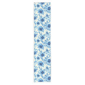 Blau Kurzer Tischläufer (Vorderseite)