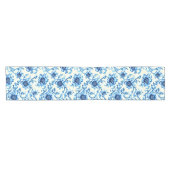 Blau Kurzer Tischläufer (Horizontal)