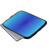 Blau Laptopschutzhülle (Vorne Knopf)