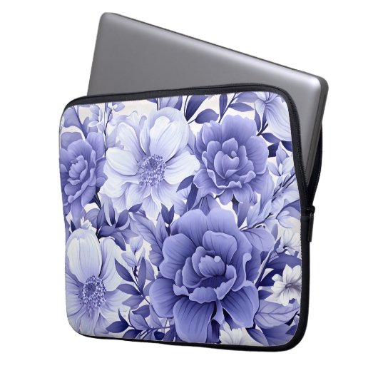 Blau Laptopschutzhülle (Vorderseite Links)