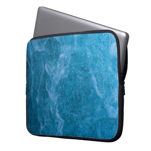 Blau Laptopschutzhülle (Vorderseite Links)