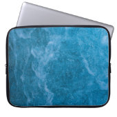 Blau Laptopschutzhülle (Vorderseite)
