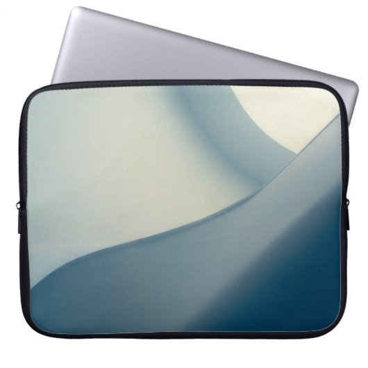 Blau Laptopschutzhülle (Vorderseite)