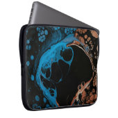 Blau Laptopschutzhülle (Vorne Rechts)