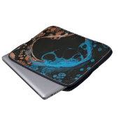 Blau Laptopschutzhülle (Vorne Knopf)