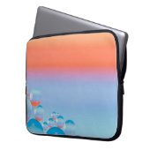 Blau Laptopschutzhülle (Vorderseite Links)