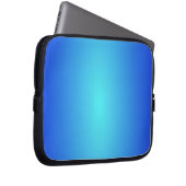 Blau Laptopschutzhülle (Vorne Rechts)